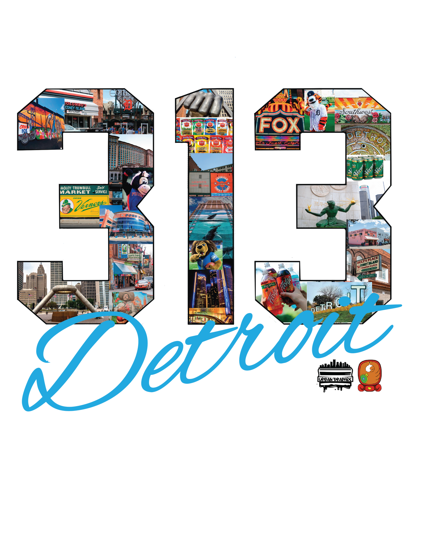313 Detroit Mug
