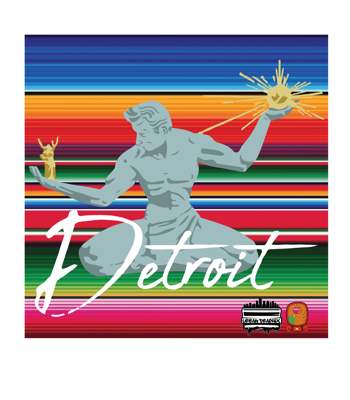 Spirit Of Detroit Magnet